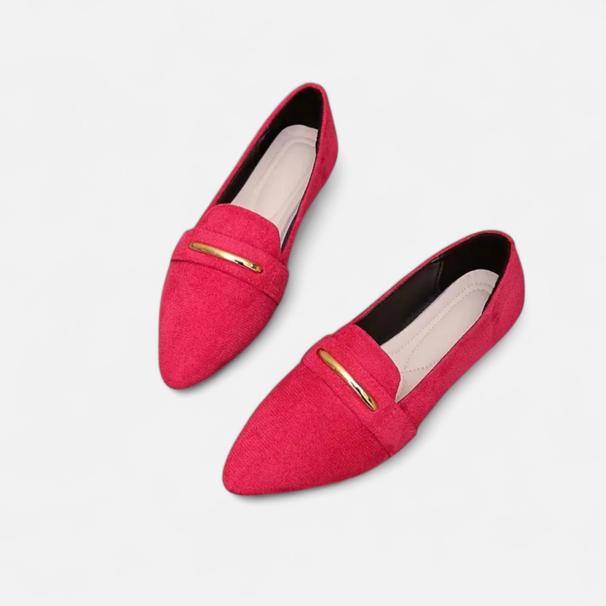 Marquiet Club | Women’s Pointed Leather Loafers