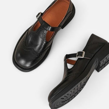 Marquiet Club | Women’s Classic Leather Mary Janes